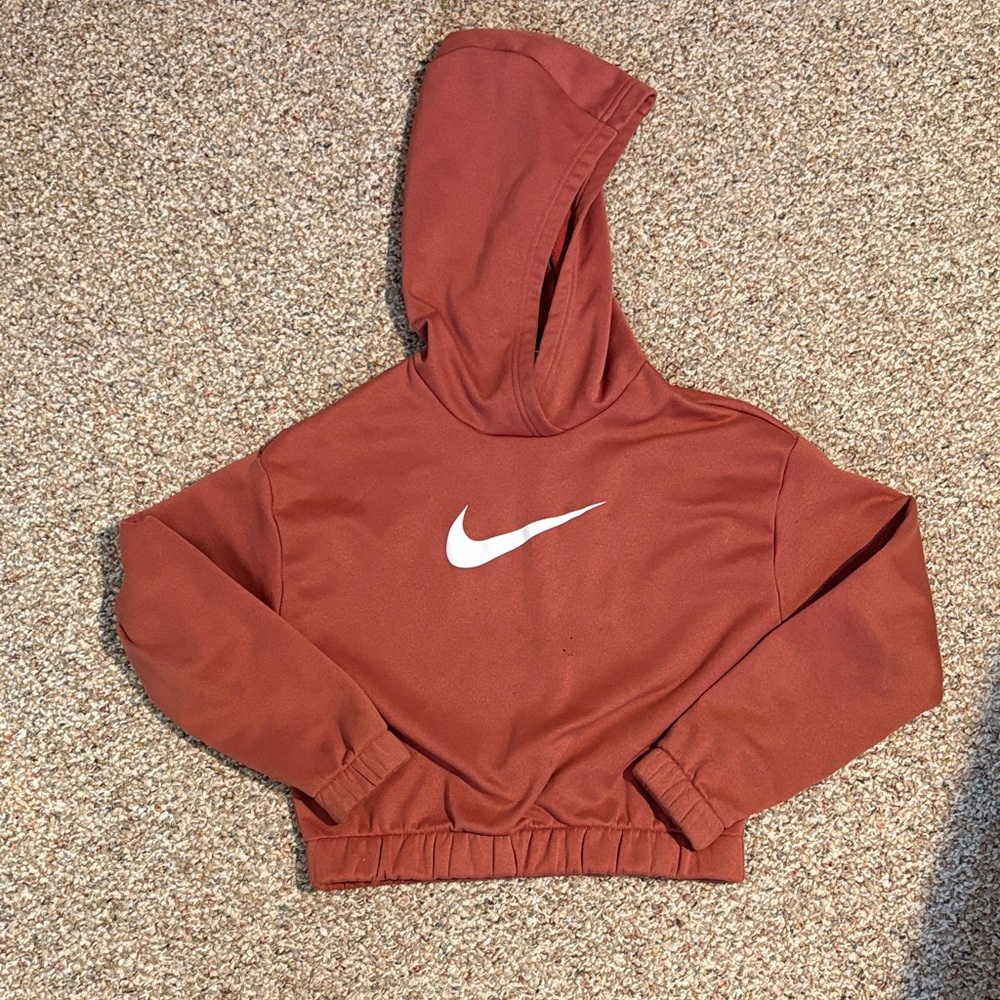 Nike Kids Burnt Orange Hoodie